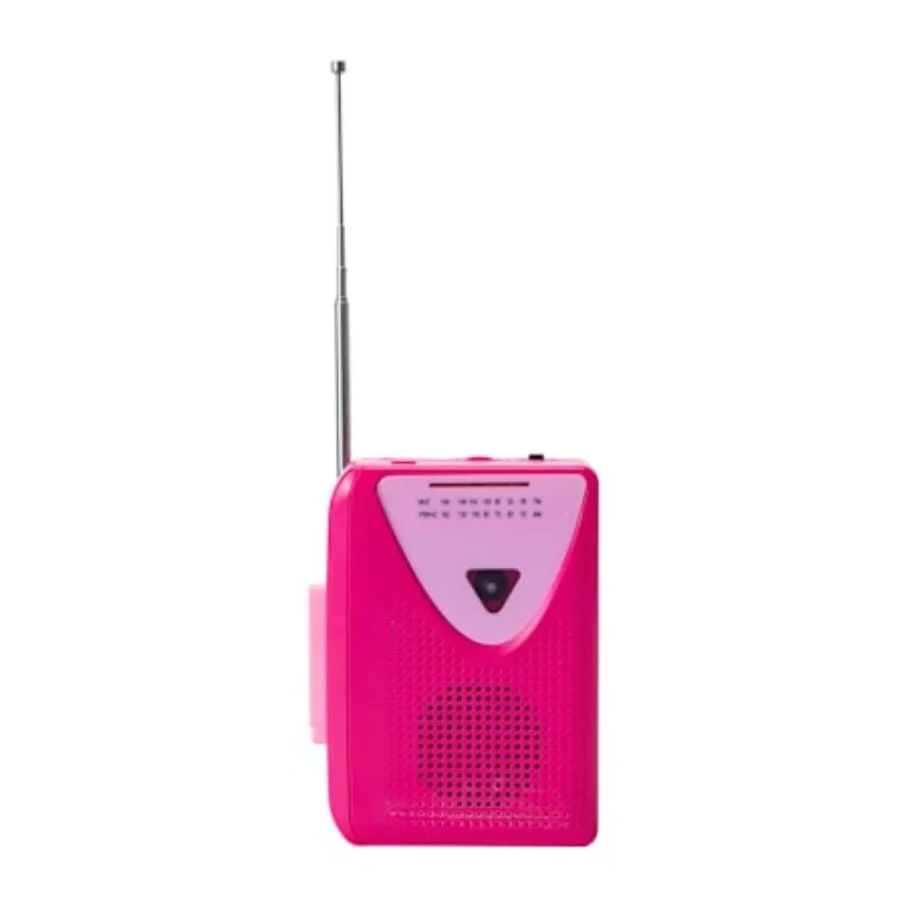 Portable Cassette Player & Earbuds